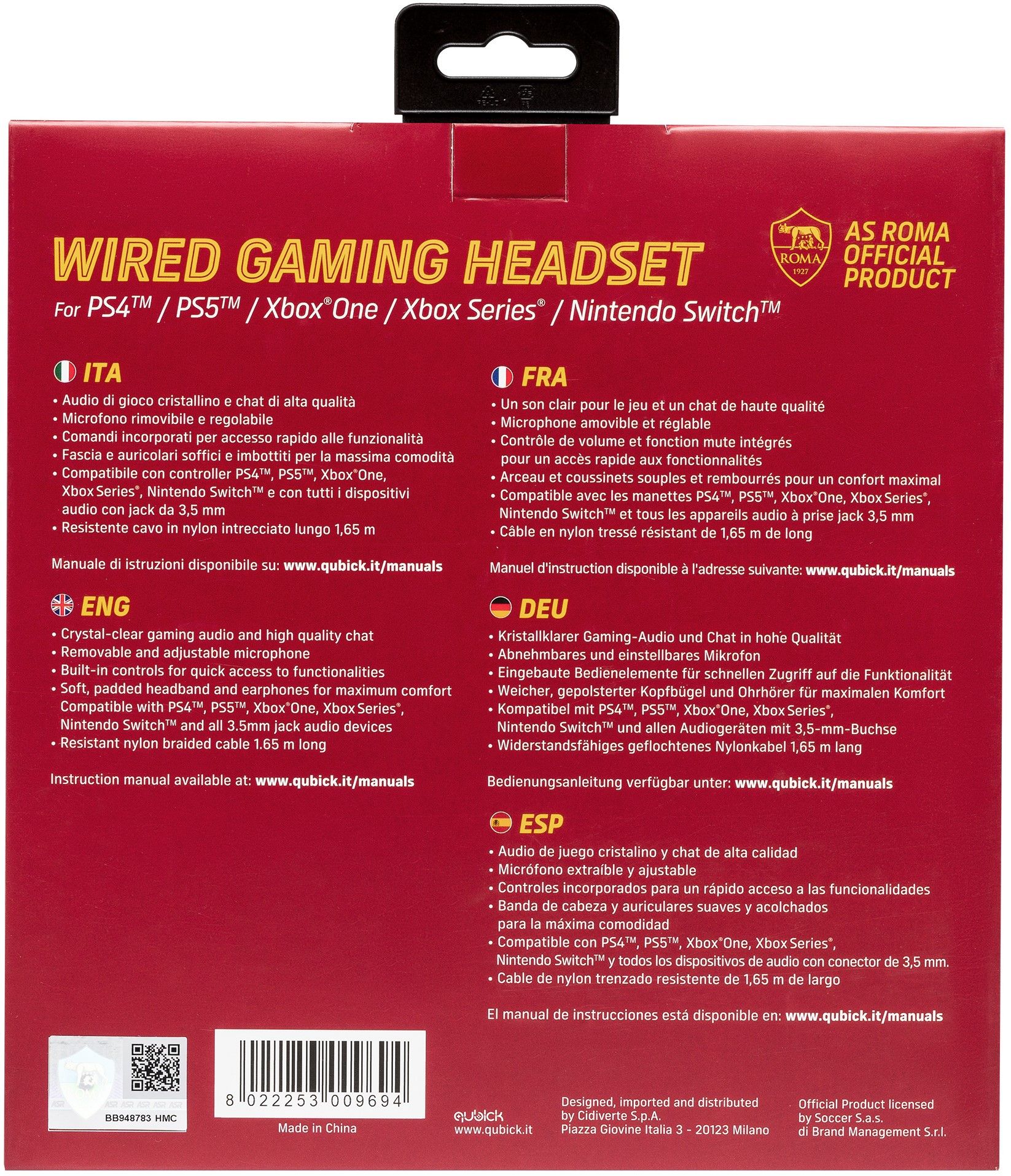 ACMU0038   Wired Gaming Headset 5 3bd9