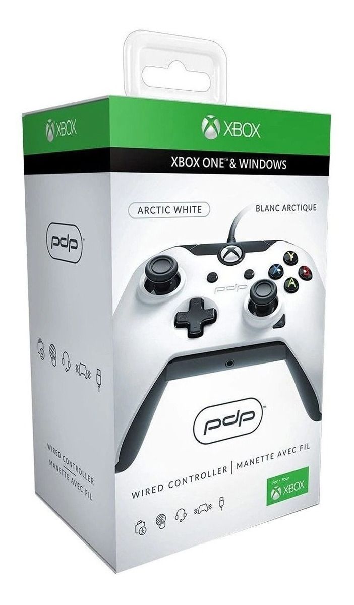 Controller Xbox One Wired (White Camo)